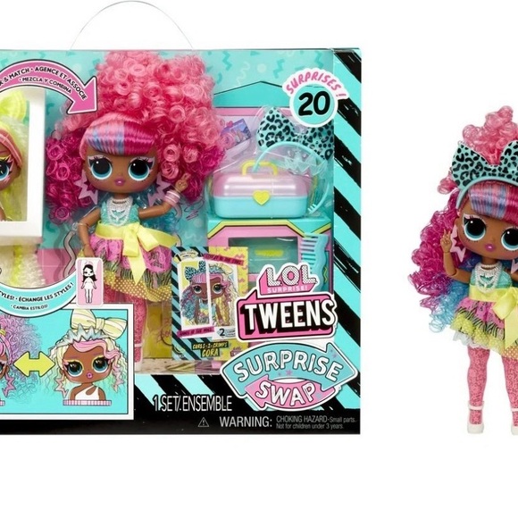 L.O.L. Surprise! Tweens Surprise Swap Doll - Pink and Yellow Hair - Picture 2 of 2